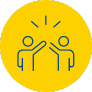Icon for Our professors care about the topics they teach – and they care about you, too.
